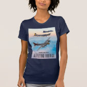 B-17 Vliegen FORT BOMMENWERPER SQUADRON T-shirt (Voorkant)
