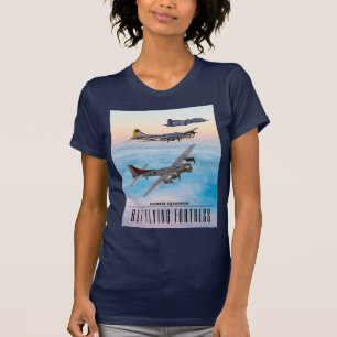 B-17 Vliegen FORT BOMMENWERPER SQUADRON T-shirt