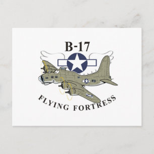 B-17 Vliegende fort Briefkaart