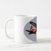 B-17 Vliegende vesting Koffiemok (Links)