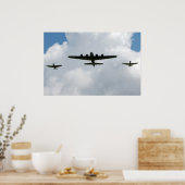 B-17 vliegende Vesting Poster (Keuken)