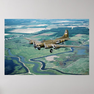 B-17 Vliegende vesting Poster