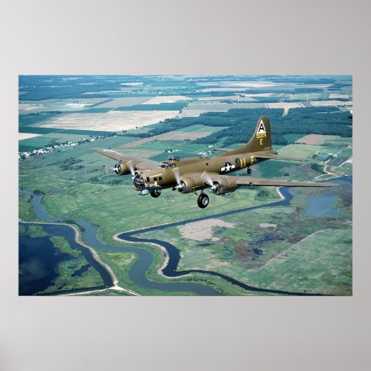 B-17 Vliegende vesting Poster (Voorkant)