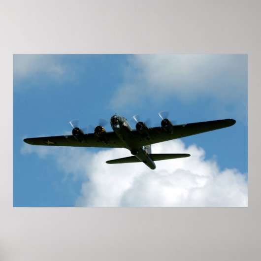B-17 vliegende Vesting Poster (Voorkant)