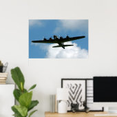 B-17 vliegende Vesting Poster (Thuiskantoor)
