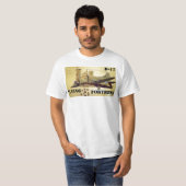 B-17 Vliegende vesting T-shirt (Voorkant volledig)