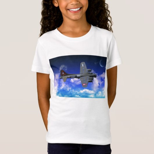 B-17 Vliegende vesting T-shirt (Voorkant)