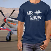 B-17  Vliegtuig Airshow WWII T-shirt