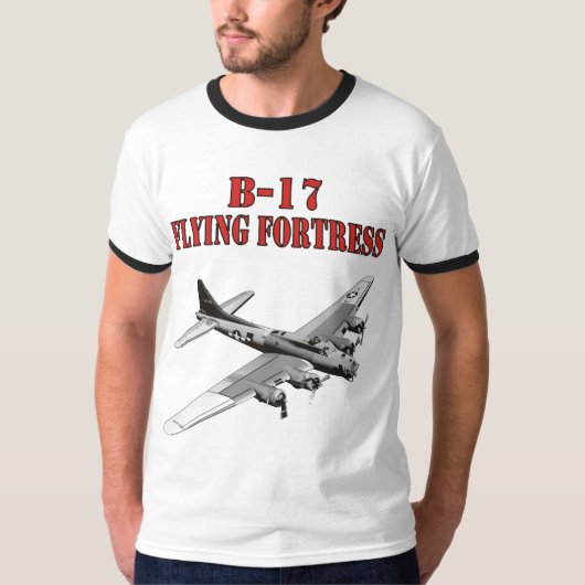 B-17 VLIEGTUIG T-SHIRT (Voorkant)