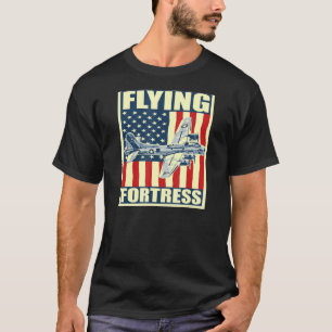 B-17 Vliegvliegtuig Usaf Vliegtuig Bomber T-shirt