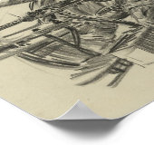 B-17 Waist Gunner Poster (Hoek)