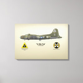 B-17 "Ye Olde Pub" Canvas Afdruk
