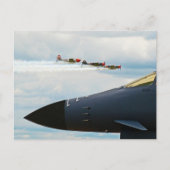 B-1 Bomber- en WWII-strijders Briefkaart (Voorkant)