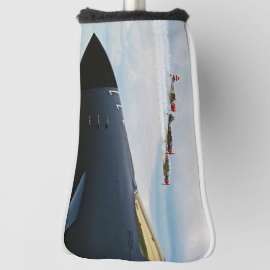 B-1 Bomber- en WWII-strijders Golfheadcover (Draai 90)