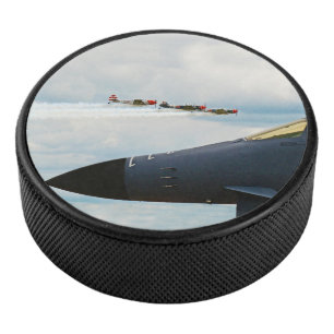B-1 Bomber- en WWII-strijders Hockey Puck