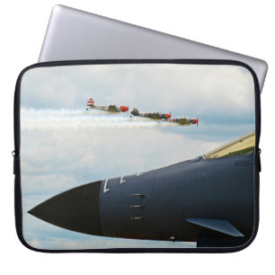 B-1 Bomber- en WWII-strijders Laptop Sleeve