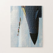 B-1 Bomber- en WWII-strijders Legpuzzel (Verticaal)