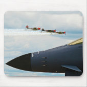 B-1 Bomber- en WWII-strijders Muismat (Voorkant)