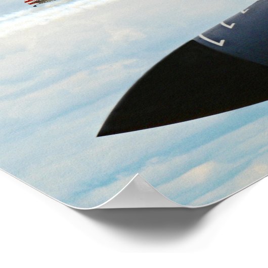 B-1 Bomber- en WWII-strijders Poster (Hoek)