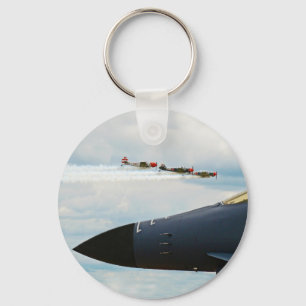 B-1 Bomber- en WWII-strijders Sleutelhanger