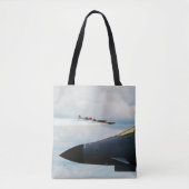 B-1 Bomber- en WWII-strijders Tote Bag (Voorkant)