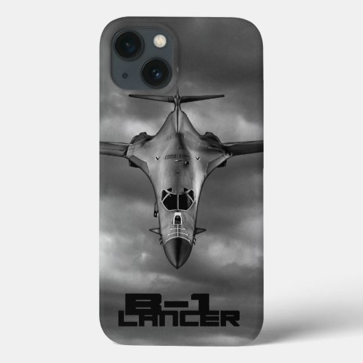 B-1 het MiniHoesje van de lansier iPad Case-Mate iPhone Case (Achterkant)