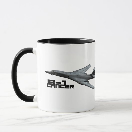 B-1 Lancer 11 oz Ringer Mok (Links)