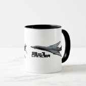 B-1 Lancer 11 oz Ringer Mok (Voorkant rechts)
