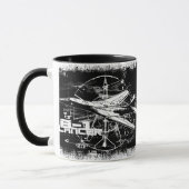 B-1 Lancer 11 oz Ringer Mok (Links)