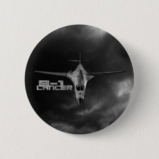 B-1 Lancer 2-inch ronde Button (Voorkant)