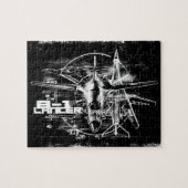 B-1 Lancer 8x10 Photo Puzzle met Gift Box Legpuzzel (Horizontaal)