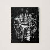 B-1 Lancer 8x10 Photo Puzzle met Gift Box Legpuzzel (Verticaal)