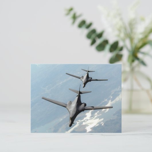 B-1 Lancer Briefkaart (Staand voorkant)
