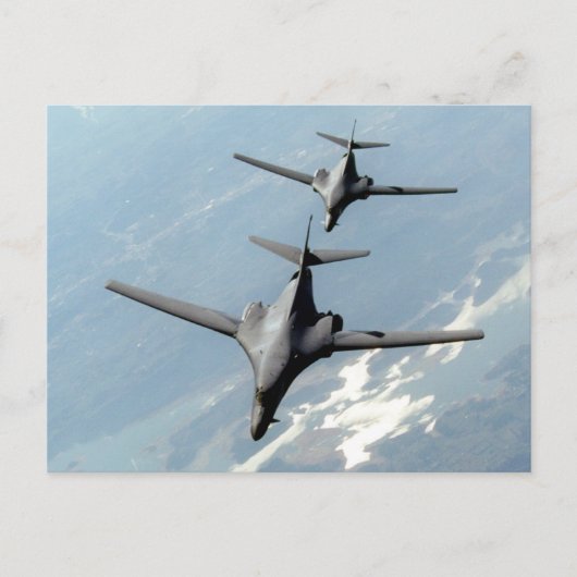 B-1 Lancer Briefkaart (Voorkant)