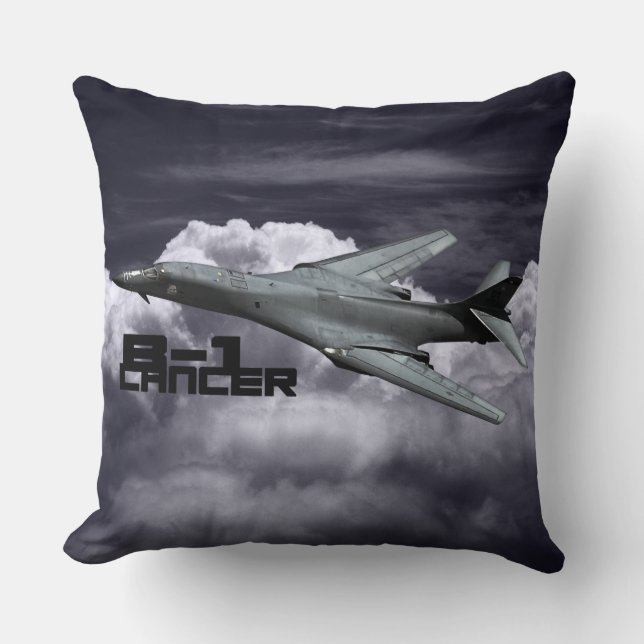 B-1 Lancer Graad A Sierkussen katoen 20x20 (Voorkant)