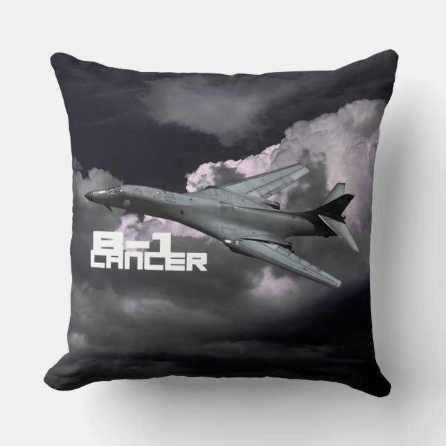 B-1 Lancer Graad A Sierkussen katoen 20x20 (Voorkant)