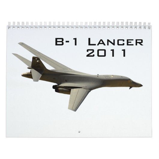 B-1 Lancer Kalender (Hoes)