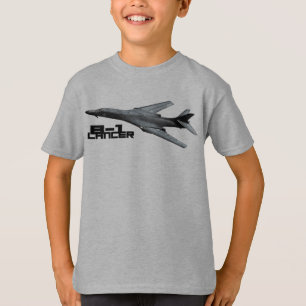 B-1 Lancer Kinderen Basic Hanes Tagless ComfortSof T-shirt