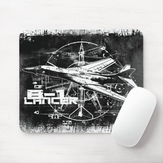 B-1 Lancer Mousepad Muismat (Met muis)