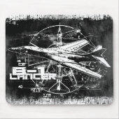 B-1 Lancer Mousepad Muismat (Voorkant)