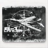 B-1 Lancer Mousepad Muismat (Voorkant)