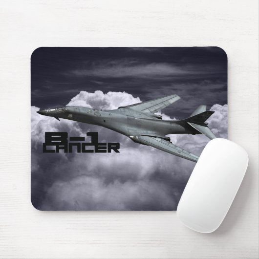 B-1 Lancer Mousepad Muismat (Met muis)