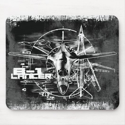 B-1 Lancer-Muismat Muismat (Voorkant)