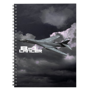 B-1 Lancer Photo Notitieboek (80 pagina's B&W)