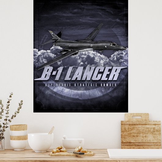 B-1 Lancer Poster (Keuken)