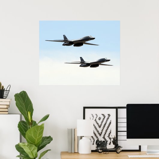B-1 Lancer Poster (Thuiskantoor)