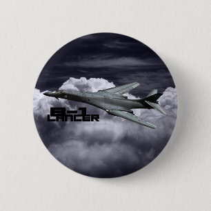 B-1 Lancer Round Button