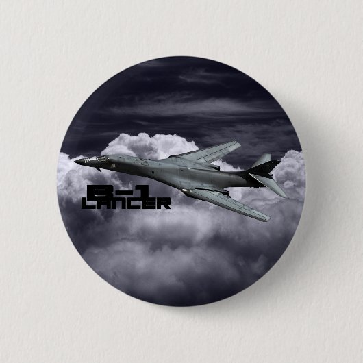 B-1 Lancer Round Button (Voorkant)