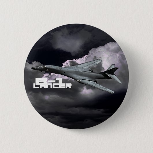 B-1 Lancer Round Button (Voorkant)