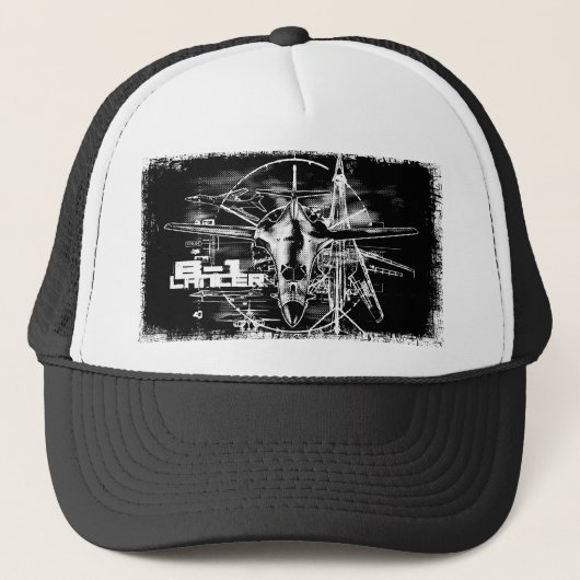 B-1 Lancer Trucker Hat Pet (Voorkant)